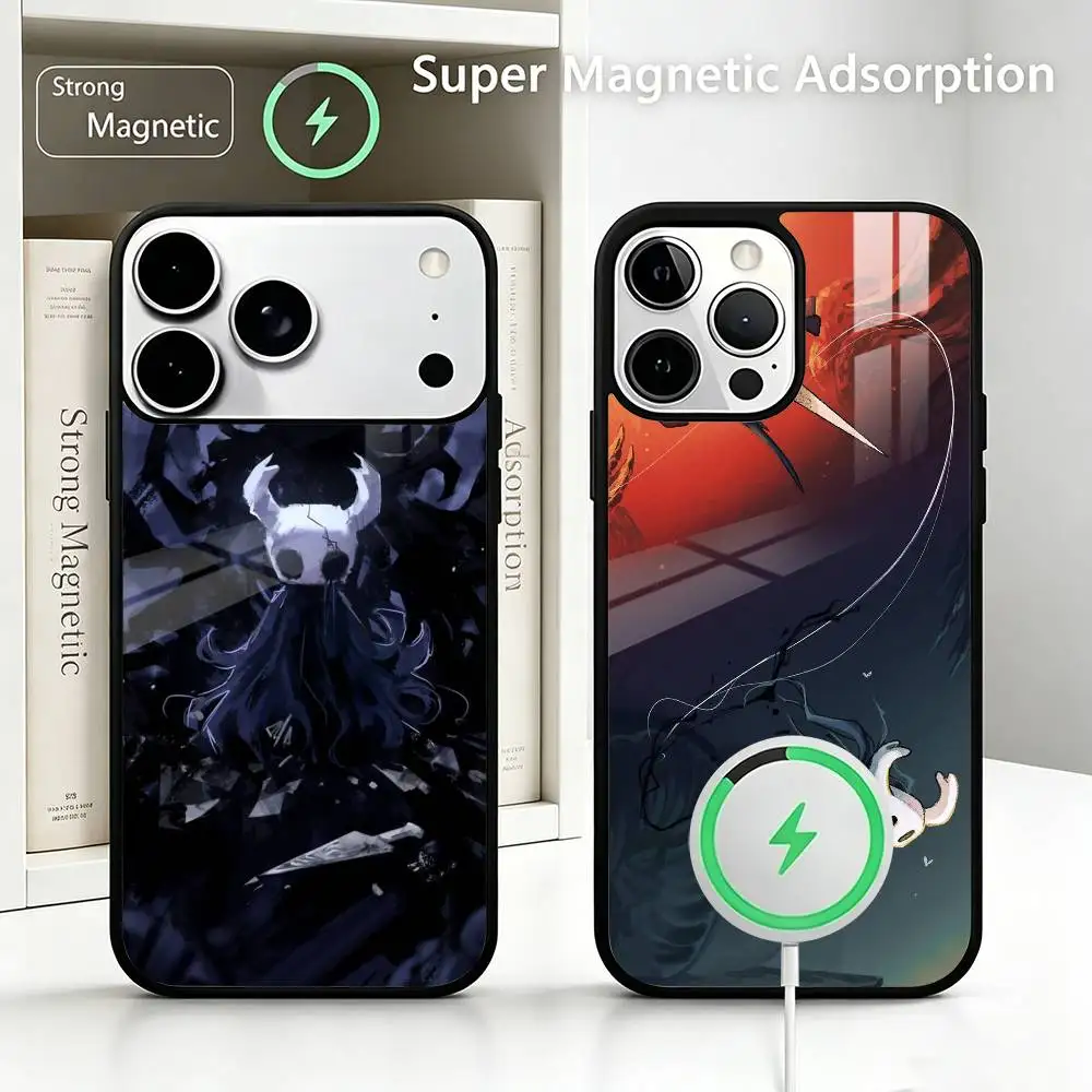 game H-Hollow K-Knight Wireless charging phone case compatible with iPhone 17/16/15/14/13/12/11
game H-Hollow K-Knight Wireless charging phone case compatible with iPhone 17/16/15/14/13/12/11