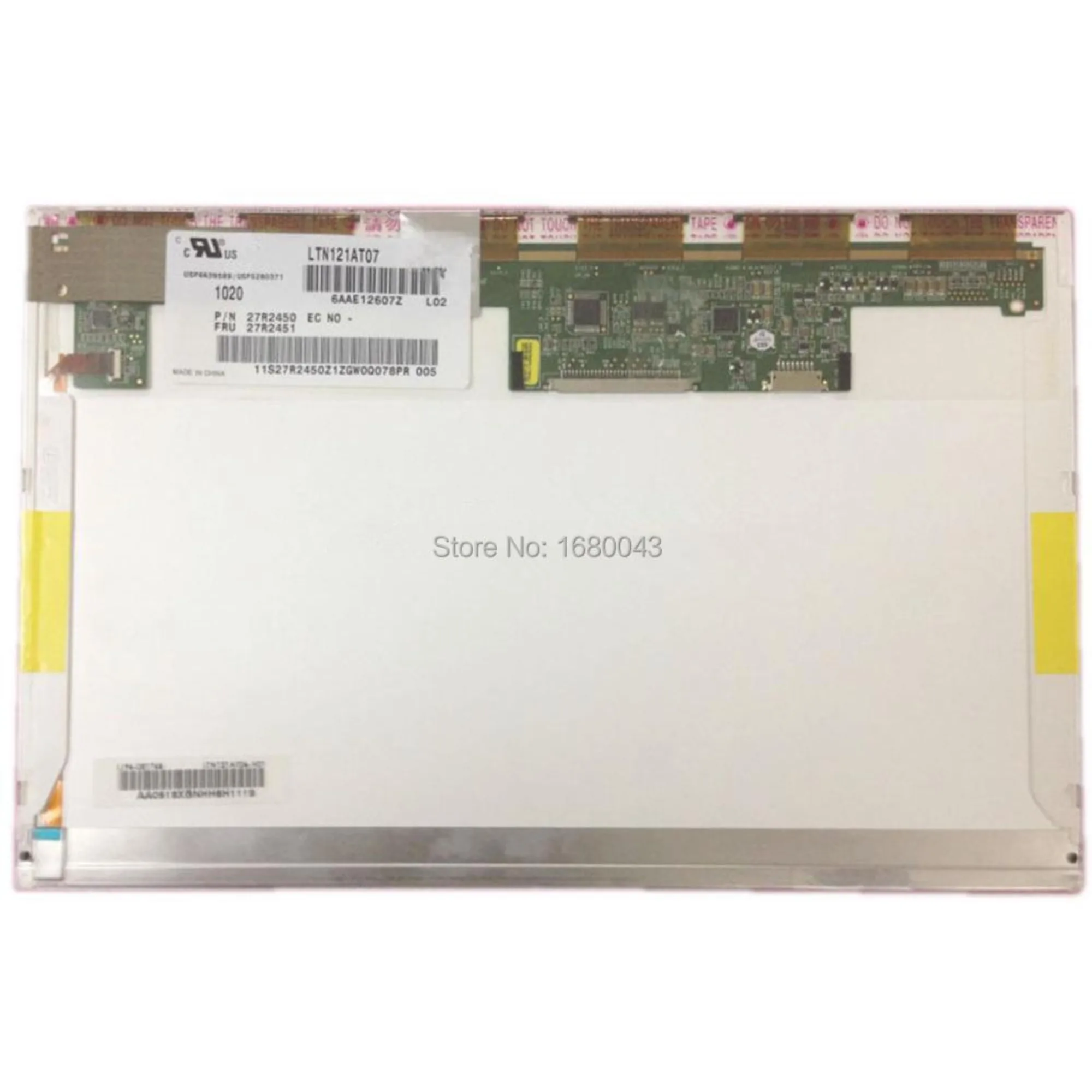 LTN121AT07 L02 L01 fit LP121WX3 TLC1 B121EW09 V.3 N121IB-L05 30 Pins 12.1 LED LCD Display Screen Panel
LTN121AT07 L02 L01 fit LP121WX3 TLC1 B121EW09 V.3 N121IB-L05 30 Pins 12.1 LED LCD Display Screen Panel