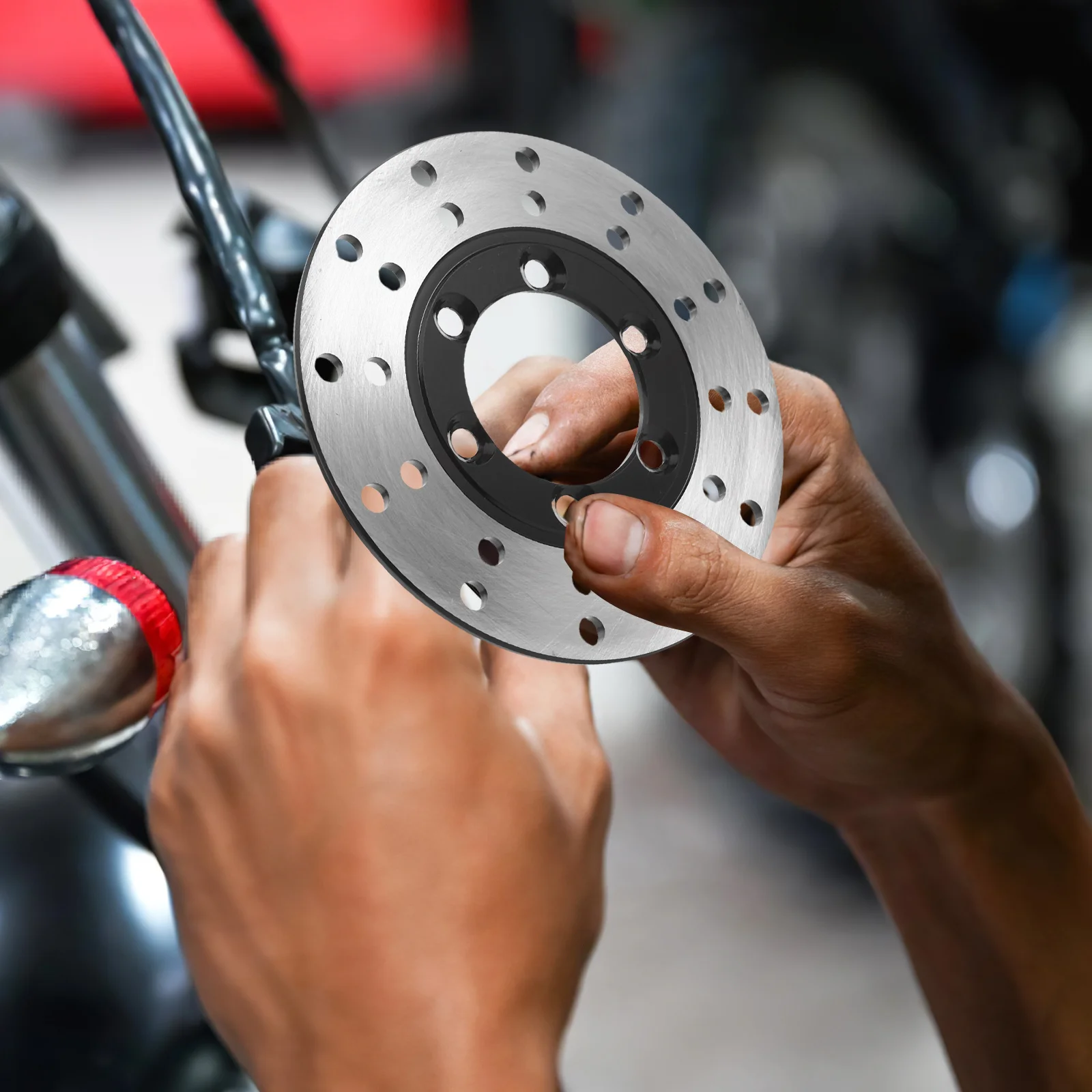 Atv Front Brake Disc Rotor 129Mm Dirt Bike Disc Brake Plate Replacement for 50Cc-250Cc Four Wheeler Quad Go Kart Off Road
Atv Front Brake Disc Rotor 129Mm Dirt Bike Disc Brake Plate Replacement for 50Cc-250Cc Four Wheeler Quad Go Kart Off Road