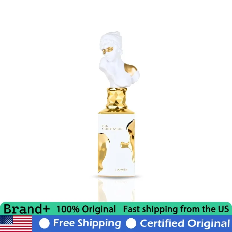 Lattafa Her Confession Eau de Parfum Spray 3.4 Ounce Premium Arabian Perfumes Lasting Floral Oriental Fragrance for Women 100 ML
Lattafa Her Confession Eau de Parfum Spray 3.4 Ounce Premium Arabian Perfumes Lasting Floral Oriental Fragrance for Women 100 ML