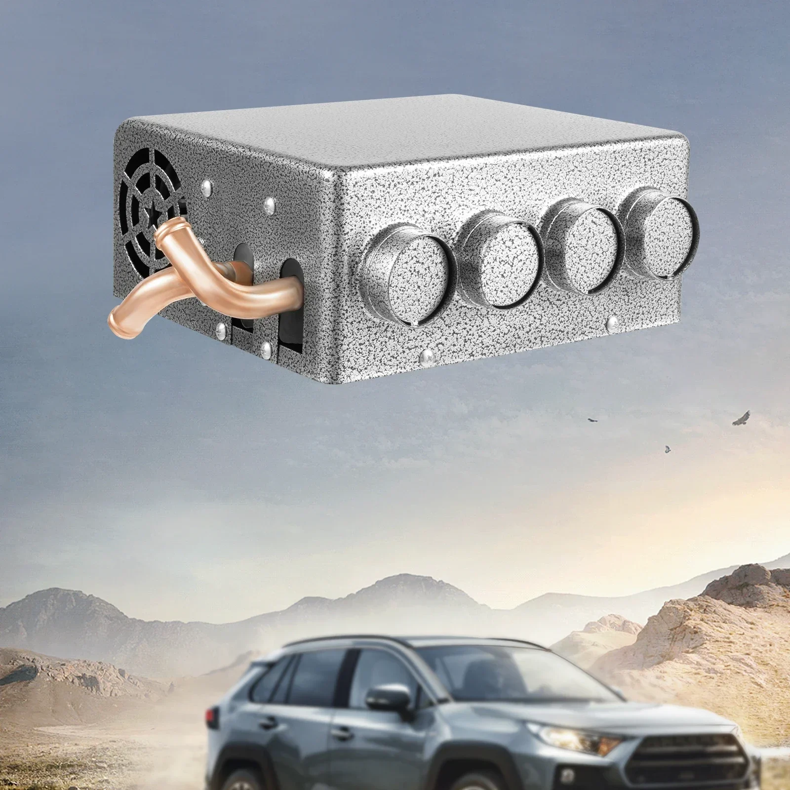 Upgraded of 12V Universal Auxiliary Heater Underdash Heat w/ Speed Switch for Car or Truck Minivans Excavators Harvesters
Upgraded of 12V Universal Auxiliary Heater Underdash Heat w/ Speed Switch for Car or Truck Minivans Excavators Harvesters
