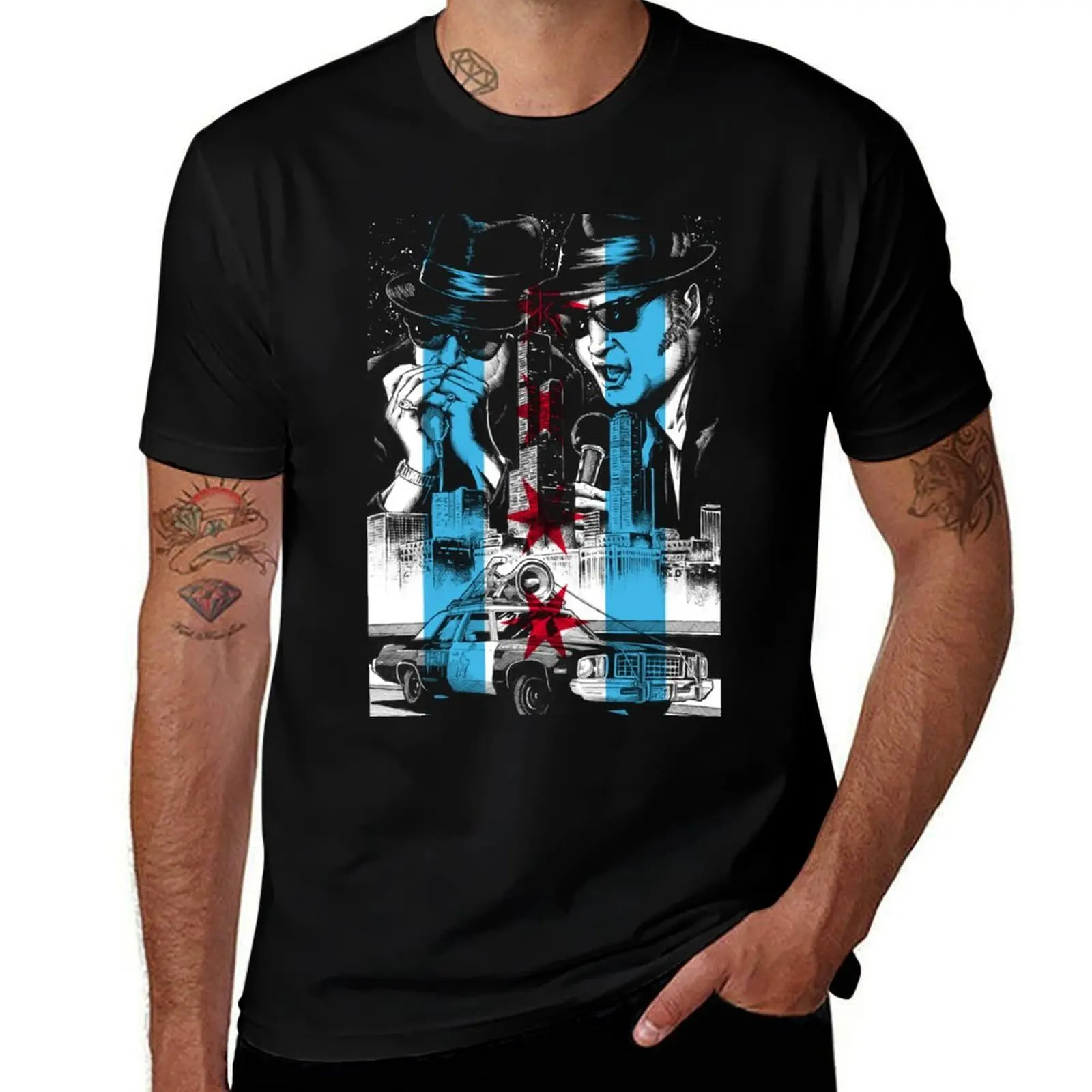 Blues Brothers chicago joliet jake elwood 80s movies cult classic belushi ackroyd r&b music band illinois bluesmobile fl T-Shirt
Blues Brothers chicago joliet jake elwood 80s movies cult classic belushi ackroyd r&b music band illinois bluesmobile fl T-Shirt