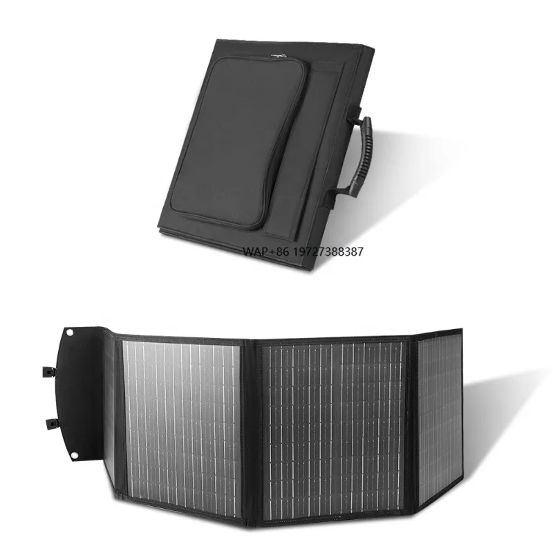 Портативное складное солнечное зарядное устройство 100 Вт 18 В для кемпинга на открытом воздухе, монокристаллическая фотоэлектрическая панель, солнечный генератор
Портативное складное солнечное зарядное устройство 100 Вт 18 В для кемпинга на открытом воздухе, монокристаллическая фотоэлектрическая панель, солнечный генератор