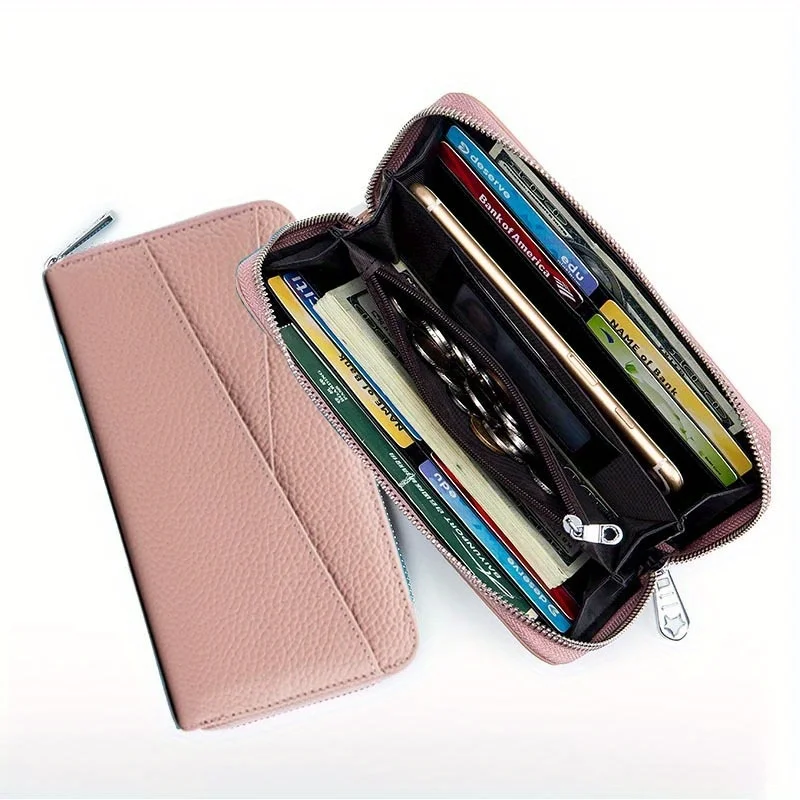 Women's Elegant Long Wallet, Casual Style Long Clutch Multifunctional Wallet, Ideal For Daily Use, Travel
Women's Elegant Long Wallet, Casual Style Long Clutch Multifunctional Wallet, Ideal For Daily Use, Travel