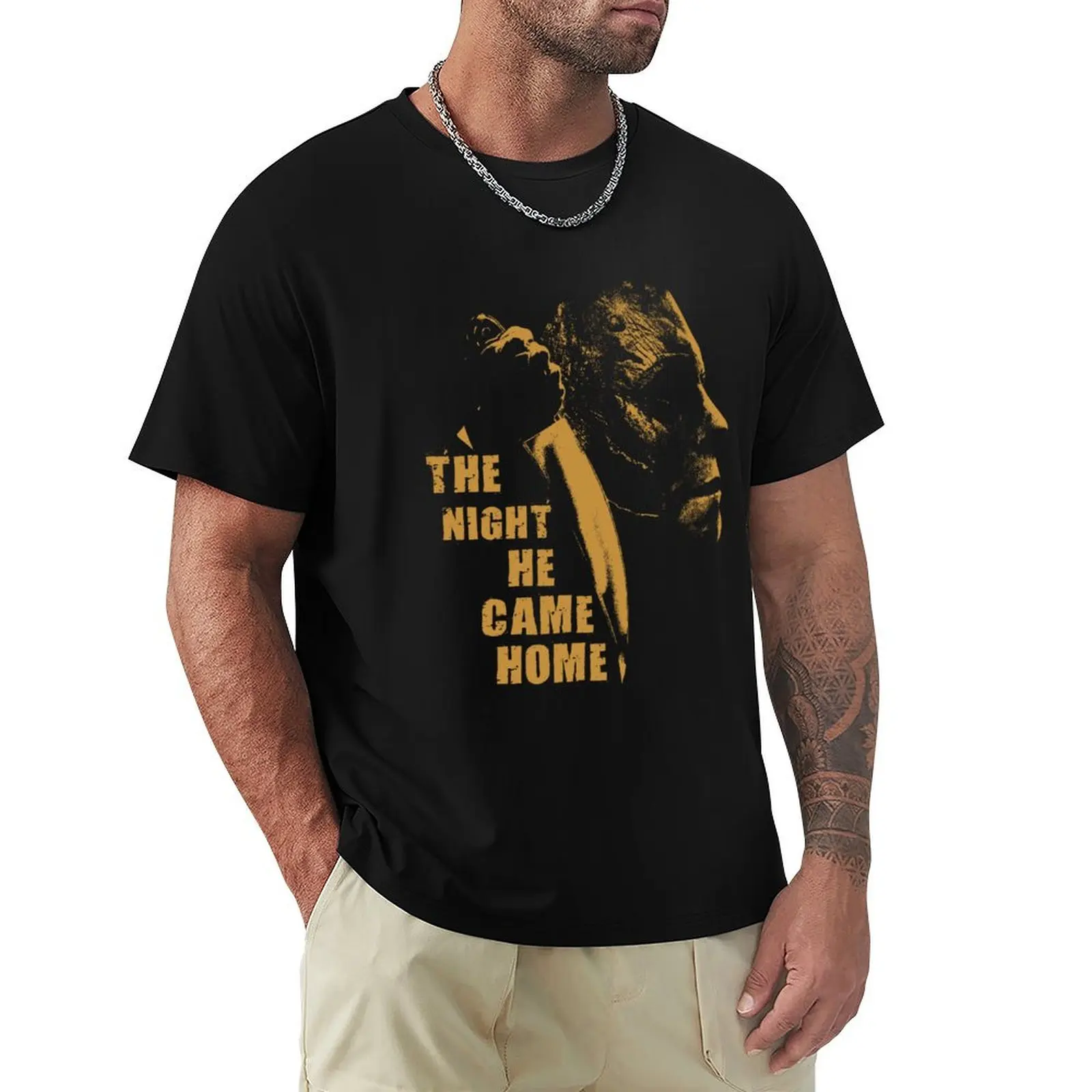 The Night He Came Home Halloween Coffee , Horror Movie Character s T-Shirt Classic Graphic Short Sleeve Top
The Night He Came Home Halloween Coffee , Horror Movie Character s T-Shirt Classic Graphic Short Sleeve Top