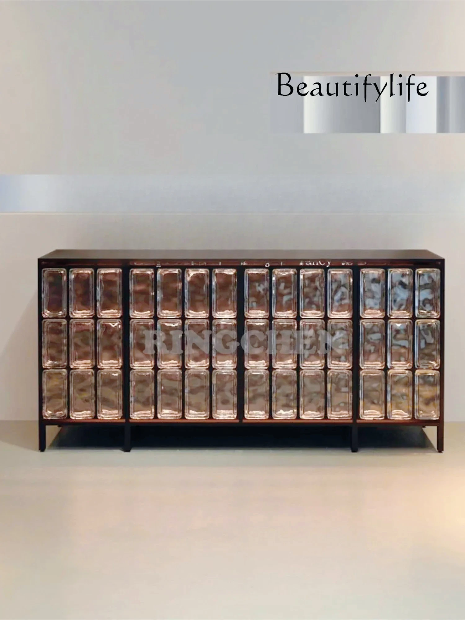 J BK Italian Minimalist High-end Crystal Glass Brick Dining Side Cabinet Home Art Antique Storage Villa Storage Cabinet
J BK Italian Minimalist High-end Crystal Glass Brick Dining Side Cabinet Home Art Antique Storage Villa Storage Cabinet