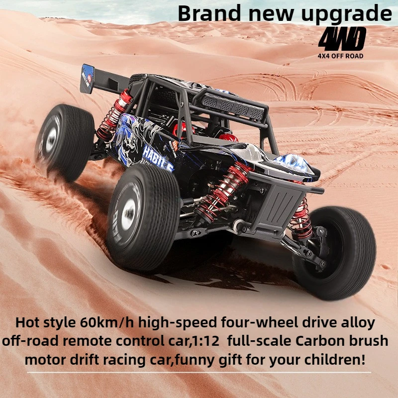 Cool Stuff Toy Car Funny Gift-60km/h High-speed 4WD Rc Truck,1:12 Alloy Carbon Brush Off-road Rc Drift Car,Rc Cars Toys for Boys
Cool Stuff Toy Car Funny Gift-60km/h High-speed 4WD Rc Truck,1:12 Alloy Carbon Brush Off-road Rc Drift Car,Rc Cars Toys for Boys