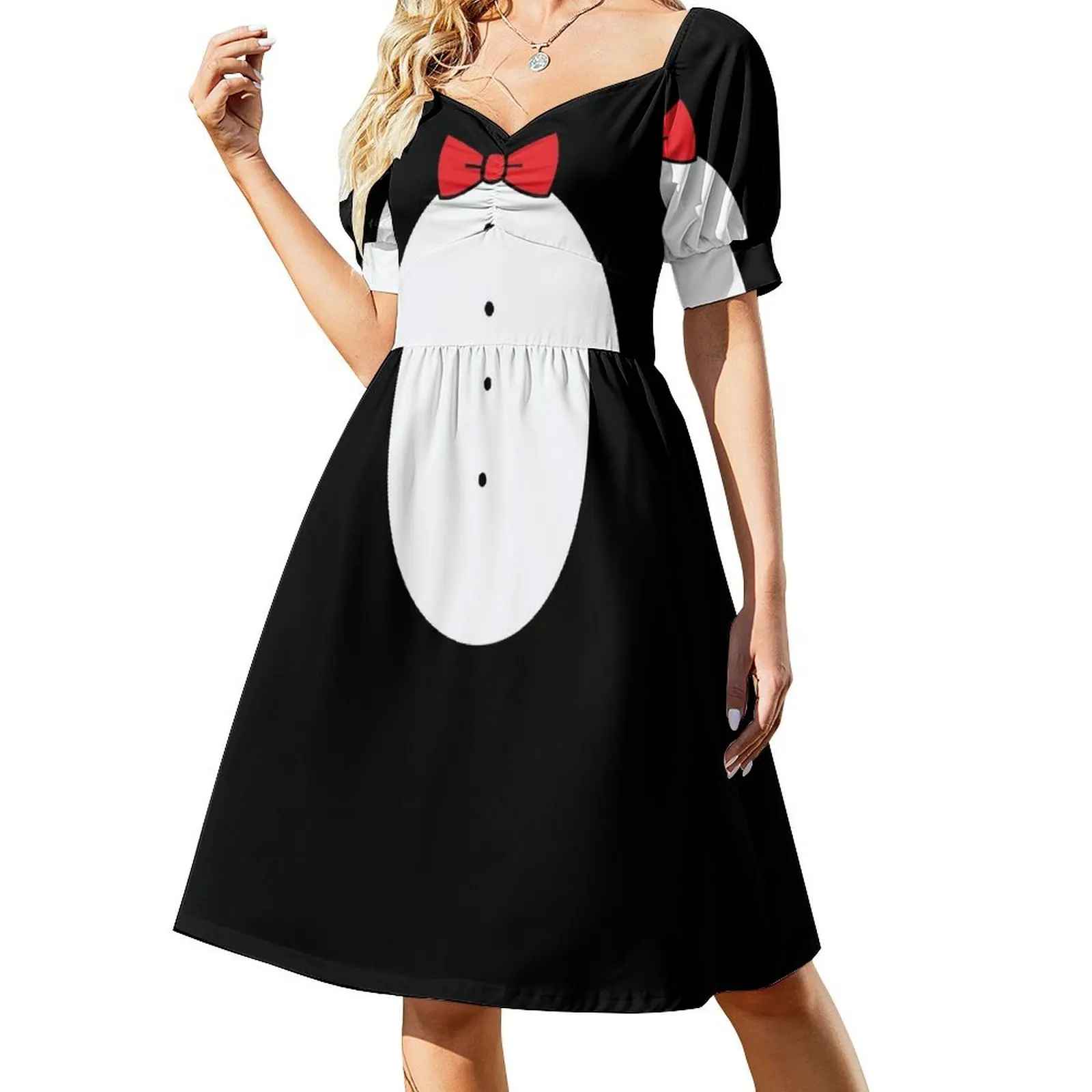 Penguin Tuxedo - Funny Halloween Costume - Halloween Shirt Short-Sleeved Dress dresses for womens 2025 Women's summer dress
Penguin Tuxedo - Funny Halloween Costume - Halloween Shirt Short-Sleeved Dress dresses for womens 2025 Women's summer dress