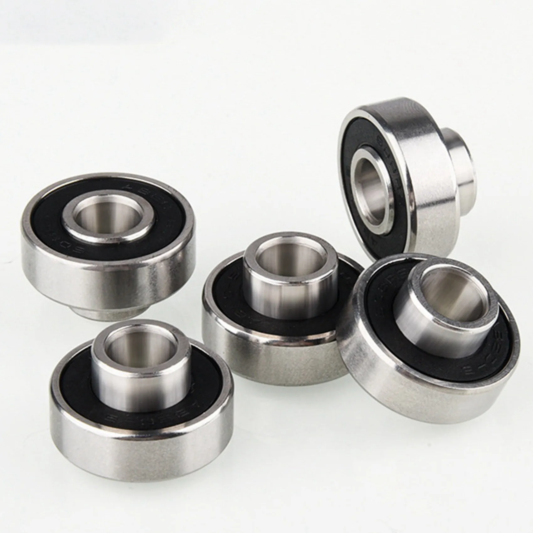 ABHT-30Pcs 608-2RS Longboard Integrated Bearing Skateboard Wheel Bearing Inline Roller Skate Bearing 8X22X12.6Mm,Black
ABHT-30Pcs 608-2RS Longboard Integrated Bearing Skateboard Wheel Bearing Inline Roller Skate Bearing 8X22X12.6Mm,Black