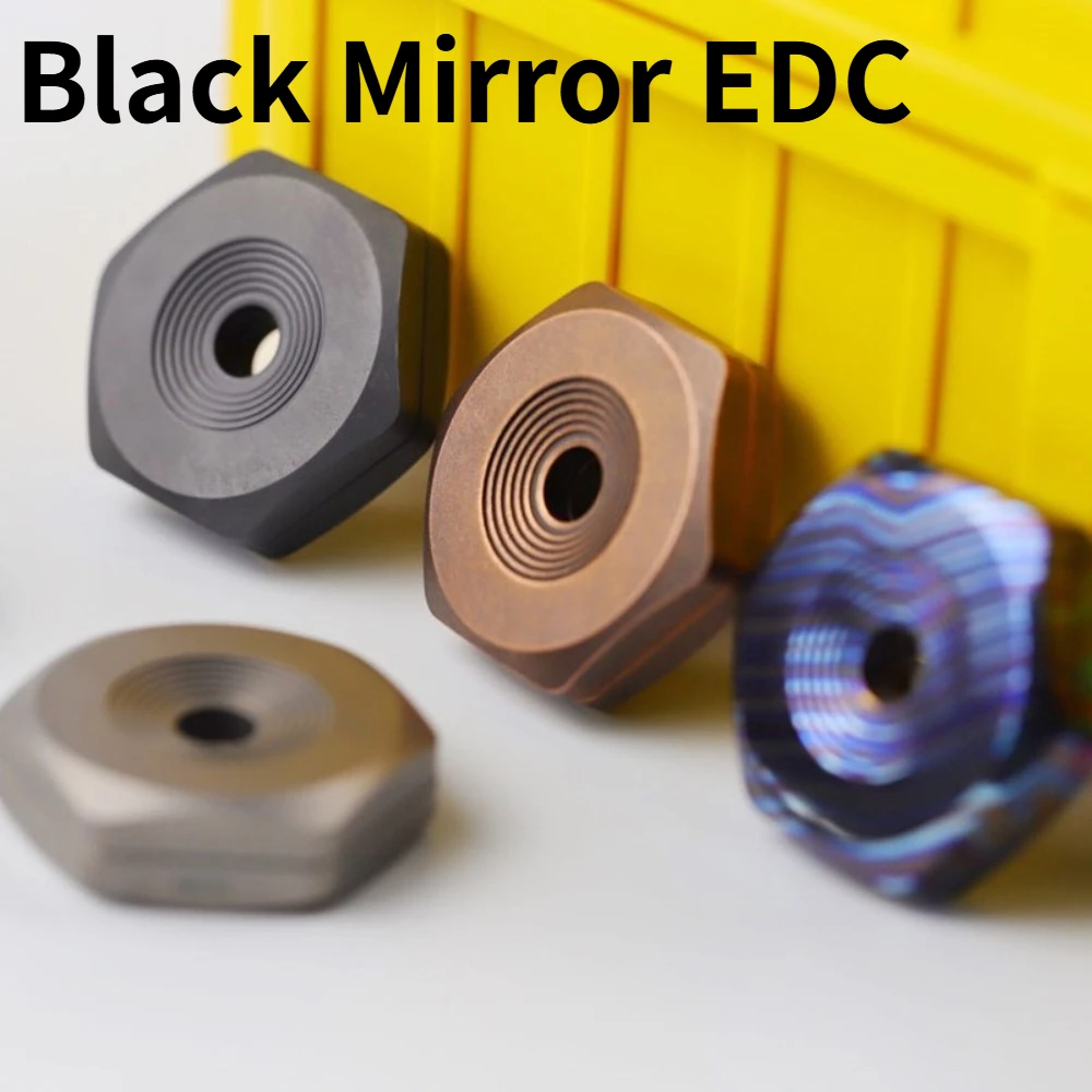 Black Mirror EDC Nut Multi-material Mechanical Metal Fingertip Snap Coin Popping Coin Stress Relief Toy
Black Mirror EDC Nut Multi-material Mechanical Metal Fingertip Snap Coin Popping Coin Stress Relief Toy