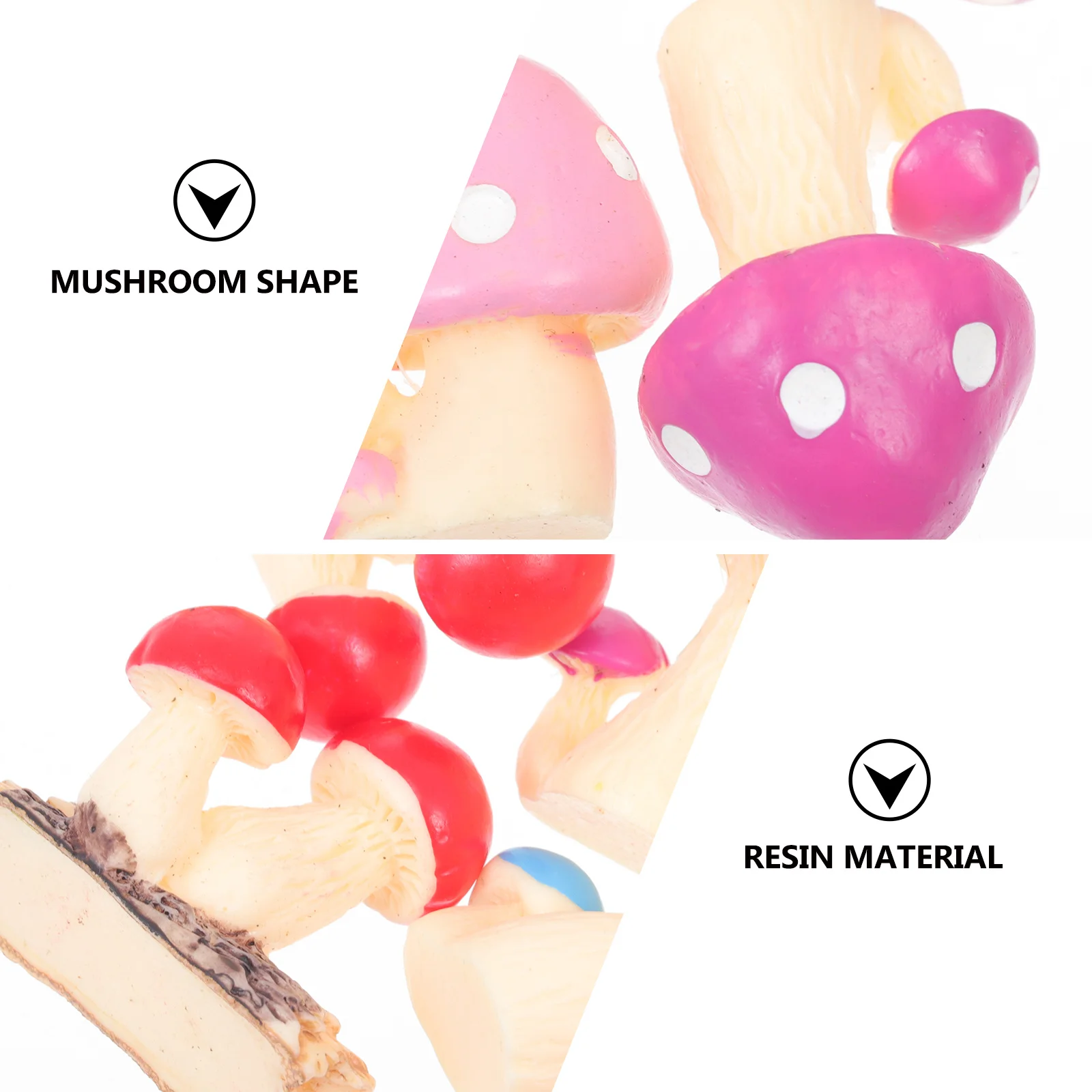 8Pcs Lovely Mushroom Statue Resin Craft Ornament Perfect for Miniature Garden and Photography Prop Miniature Mushroom Ornament
8Pcs Lovely Mushroom Statue Resin Craft Ornament Perfect for Miniature Garden and Photography Prop Miniature Mushroom Ornament