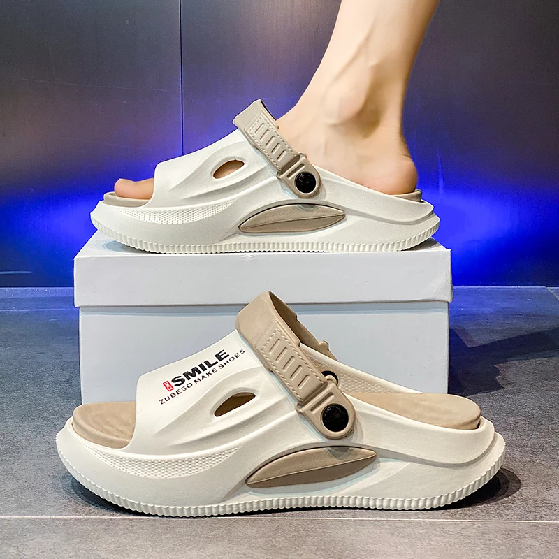 Coconut Themed Thick Heel Slippers for Men Summer Anti-Slip Home Bathing Casual Driving Dual Purpose Sports Beach Sandals
Coconut Themed Thick Heel Slippers for Men Summer Anti-Slip Home Bathing Casual Driving Dual Purpose Sports Beach Sandals