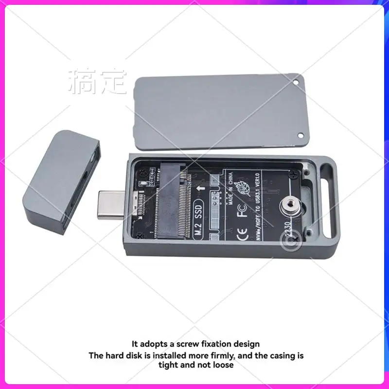 AP-M.2 SSD Case M.2 NVME SATA Double Protocol External Hard Drive Case USB3.2 GEN2 10Gbps SSD Enclosure Support 2230
AP-M.2 SSD Case M.2 NVME SATA Double Protocol External Hard Drive Case USB3.2 GEN2 10Gbps SSD Enclosure Support 2230