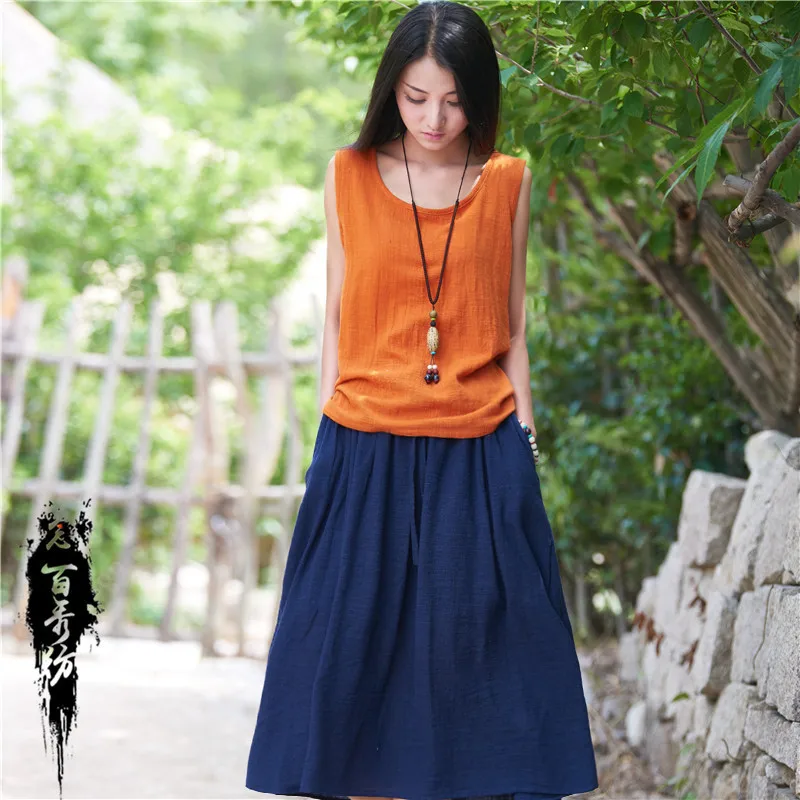 2025 Spring/Summer Linen Set: Chinese Tea Ceremony Vest & Skirt
2025 Spring/Summer Linen Set: Chinese Tea Ceremony Vest & Skirt