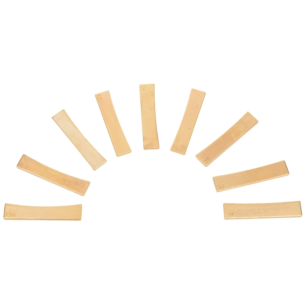Metal Guitar Radius Fret Press Caul Inserts for Luthier Tools 9 Sizes for Accurate Fretting on Various Fretboards
Metal Guitar Radius Fret Press Caul Inserts for Luthier Tools 9 Sizes for Accurate Fretting on Various Fretboards
