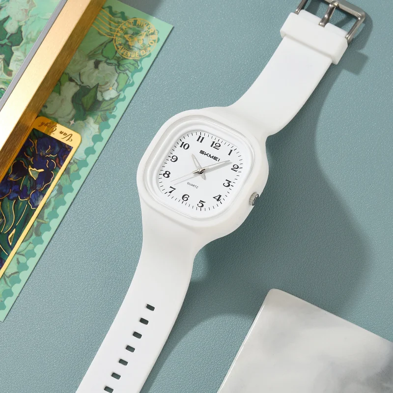 SKMEI Stylish Student Minimalist Square Forest-style Academy Quartz Watch
SKMEI Stylish Student Minimalist Square Forest-style Academy Quartz Watch