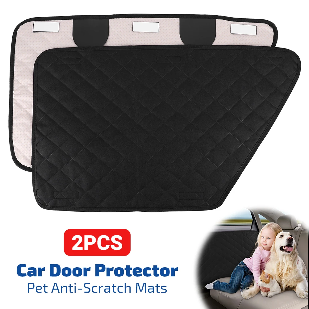 Комплект из 2 водонепроницаемых моющихся защитных ковриков для дверей автомобиля от царапин и грязи, для перевозки домашних животных
Комплект из 2 водонепроницаемых моющихся защитных ковриков для дверей автомобиля от царапин и грязи, для перевозки домашних животных
