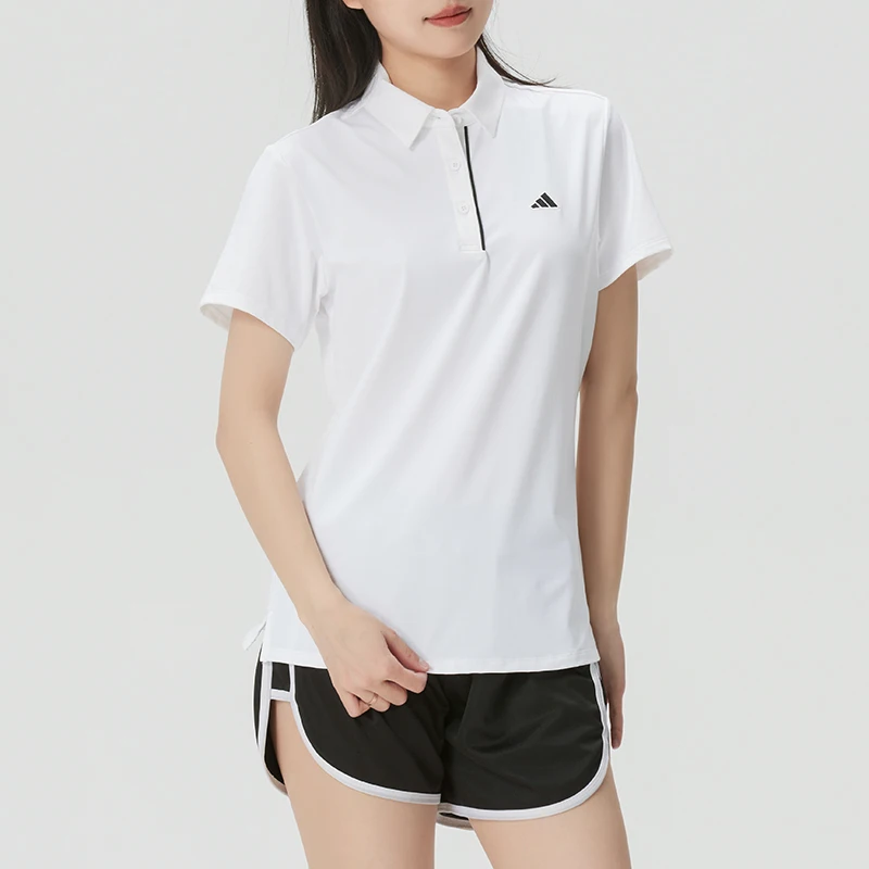 Adidas Women's Sports Polo Shirt Casual Short-Sleeved Breathable and Comfortable Running Fitness Training Top Ka4297
Adidas Women's Sports Polo Shirt Casual Short-Sleeved Breathable and Comfortable Running Fitness Training Top Ka4297