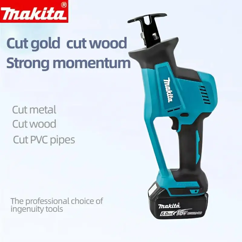 Makita 18V LXT DJR189 Cordless Reciprocating Saw with Variable Speed & Quick Blade Change(only machine)
Makita 18V LXT DJR189 Cordless Reciprocating Saw with Variable Speed & Quick Blade Change(only machine)