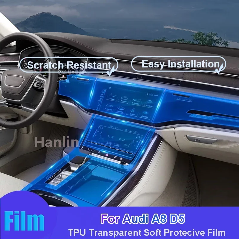 Для Audi A8 D5 2018-2021 салон автомобиля, центральная консоль, прозрачная защитная пленка из ТПУ против царапин, ремонтная пленка, автомобильная наклейка
Для Audi A8 D5 2018-2021 салон автомобиля, центральная консоль, прозрачная защитная пленка из ТПУ против царапин, ремонтная пленка, автомобильная наклейка