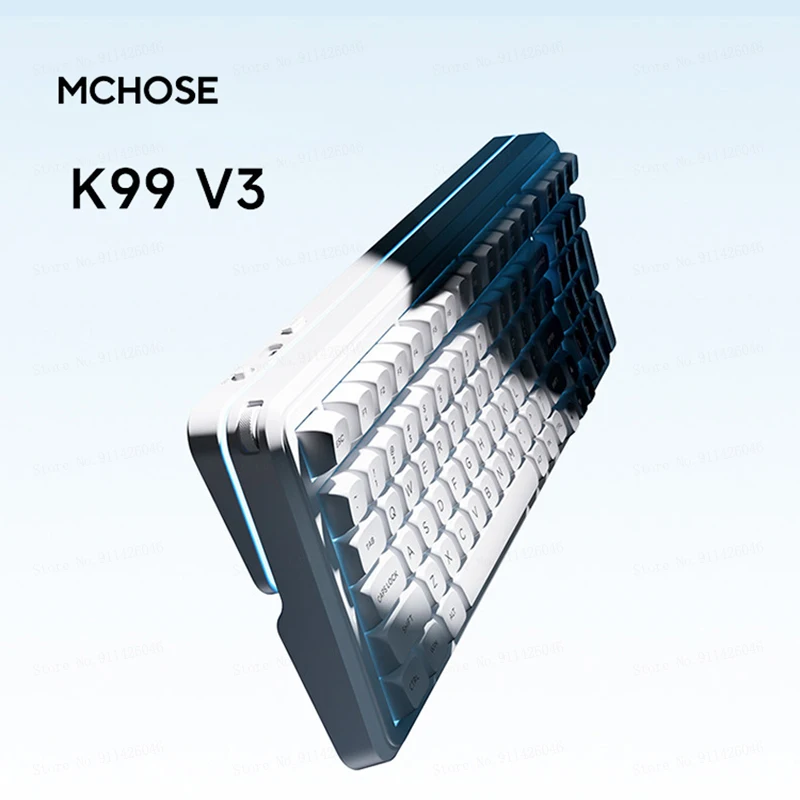 Mchose K99v3 пользовательская механическая клавиатура, беспроводная Bluetooth, трехрежимная игровая и офисная клавиатура, подарок для мужчин и женщин
Mchose K99v3 пользовательская механическая клавиатура, беспроводная Bluetooth, трехрежимная игровая и офисная клавиатура, подарок для мужчин и женщин