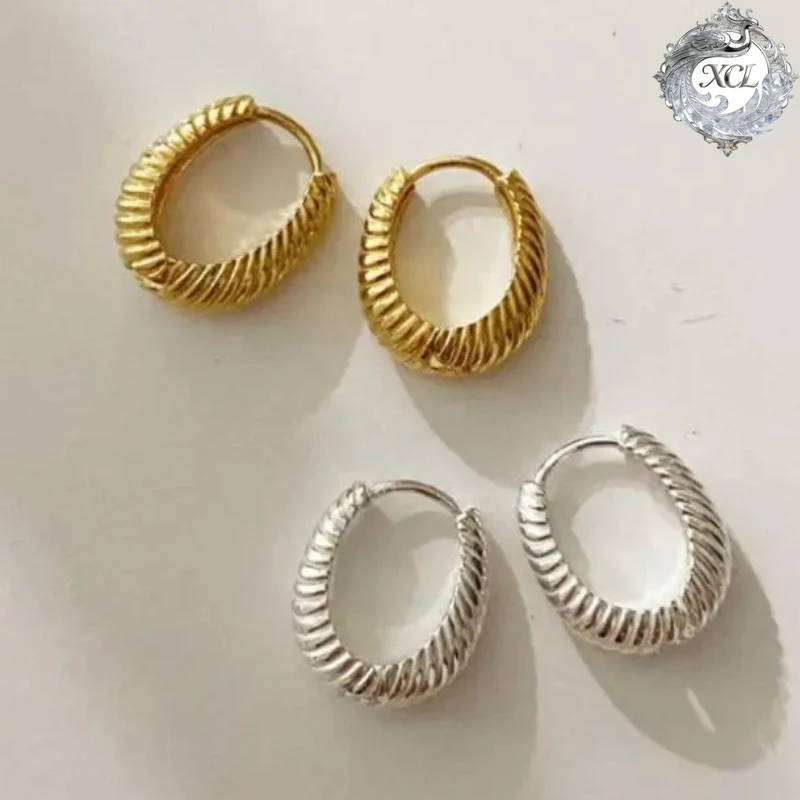 Серьги-кольца XCL из 100% стерлингового серебра S925, модные, элегантные, изысканные украшения для женщин и девушек на каждый день
Серьги-кольца XCL из 100% стерлингового серебра S925, модные, элегантные, изысканные украшения для женщин и девушек на каждый день