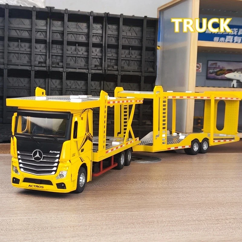 1:24 Double Decker Flatbed Transport Vehicle Alloy Diecast Metal Car Model Sound And Light Kid Toy Gift Vehicle
1:24 Double Decker Flatbed Transport Vehicle Alloy Diecast Metal Car Model Sound And Light Kid Toy Gift Vehicle