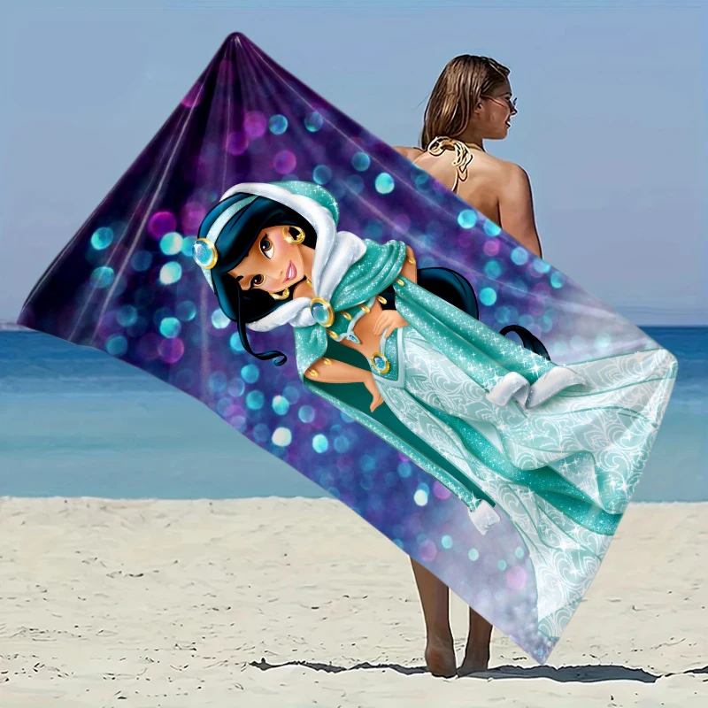Princess Jasmine Beach Towel Disney Ultra-Fine Fiber Lightweight Quick-Dry Hawaii Beach Party Travel Swimming Quickdry Fabric
Princess Jasmine Beach Towel Disney Ultra-Fine Fiber Lightweight Quick-Dry Hawaii Beach Party Travel Swimming Quickdry Fabric