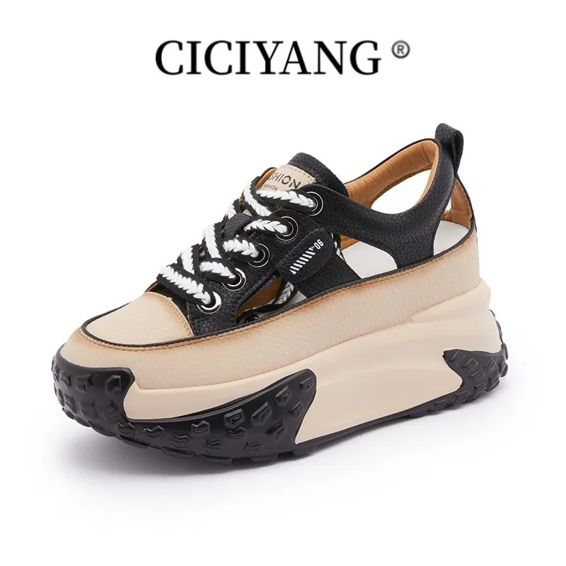 CICIYANG Women Summer Boots 2023 Spring New Genuine Leather Mesh Women Ankle Boots British Cool Boots Women
CICIYANG Women Summer Boots 2023 Spring New Genuine Leather Mesh Women Ankle Boots British Cool Boots Women