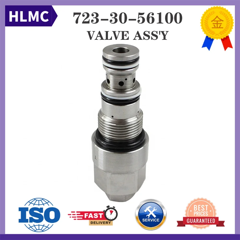 Hydraulic Parts BZ200 PC100 PC100L PC120-6 PC120-7 PC128UU-1 Unloading Valve For Komatsu Relief Valve 723-30-56100
Hydraulic Parts BZ200 PC100 PC100L PC120-6 PC120-7 PC128UU-1 Unloading Valve For Komatsu Relief Valve 723-30-56100