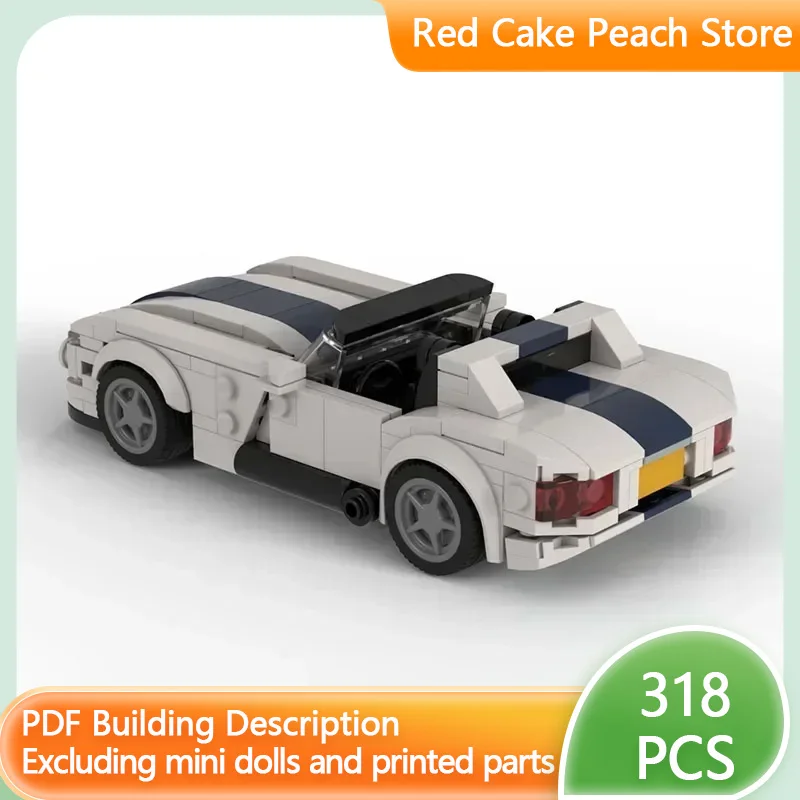 Модель чемпионата скорости MOC, строительные кирпичи, десять цилиндров, суперкар, модульная технология, детские игрушки, костюм, праздничные подарки, сборка
Модель чемпионата скорости MOC, строительные кирпичи, десять цилиндров, суперкар, модульная технология, детские игрушки, костюм, праздничные подарки, сборка