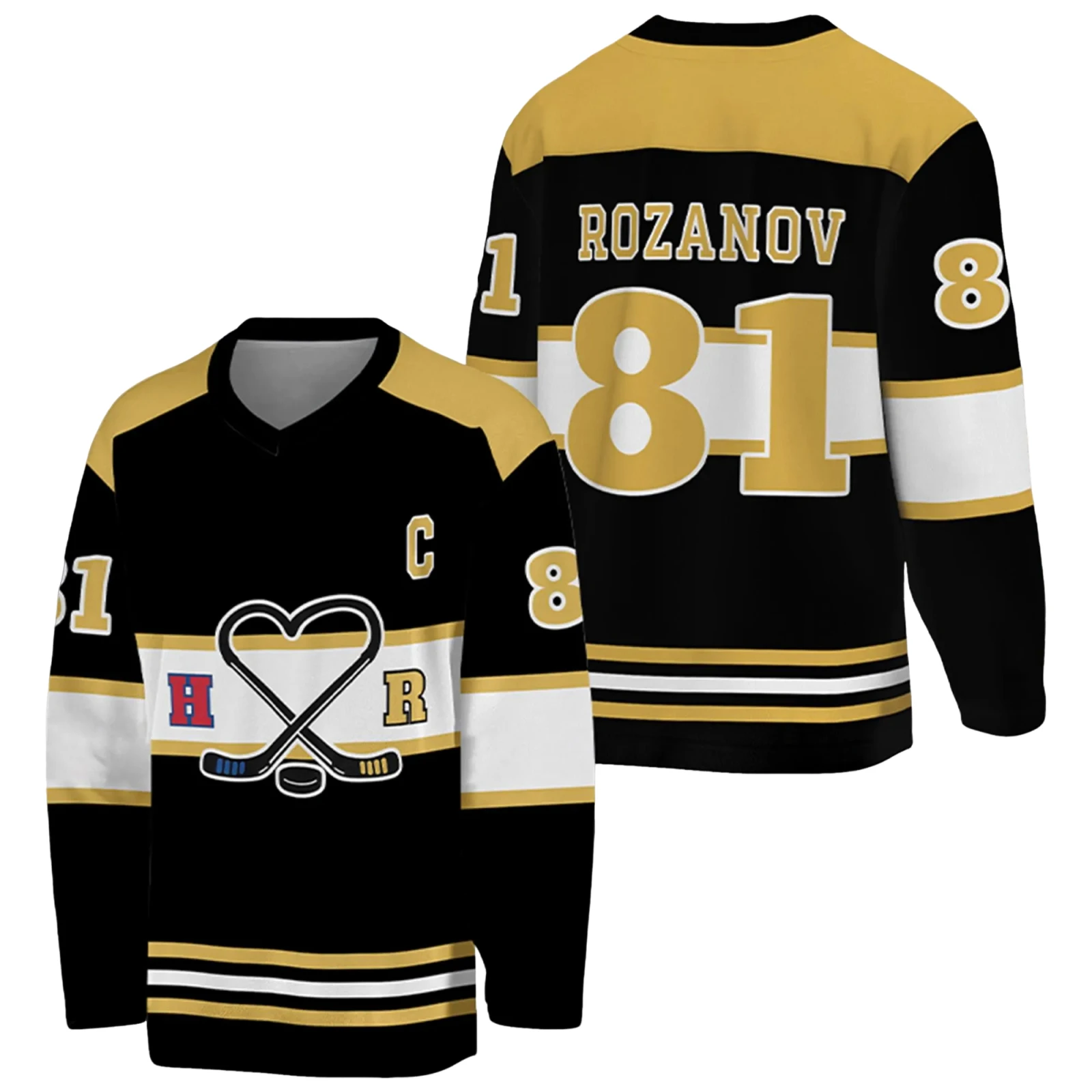 Высококачественная хоккейная футболка с подогревом Rivalry 2026, спортивная одежда с длинным рукавом, модная повседневная уличная одежда для болельщиков хоккея
Высококачественная хоккейная футболка с подогревом Rivalry 2026, спортивная одежда с длинным рукавом, модная повседневная уличная одежда для болельщиков хоккея