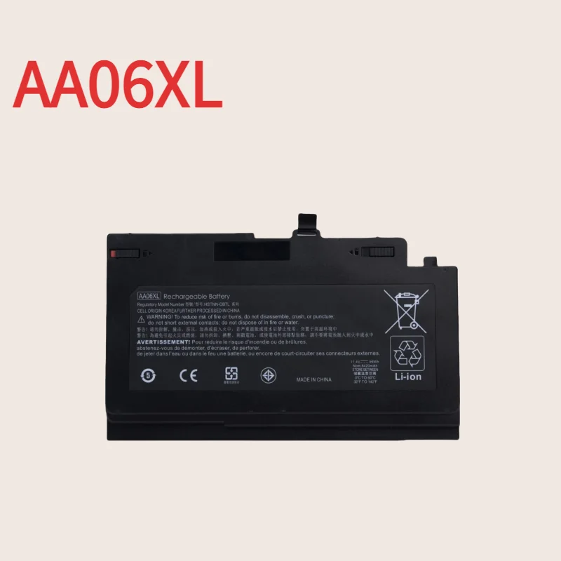 AA06XL Laptop Battery For HP ZBook 17 G4 G4-1JA88AW G4-1RQ78EA HSTNN-DB7L 852527-222 G4-Y3J82AV AA06096XL
AA06XL Laptop Battery For HP ZBook 17 G4 G4-1JA88AW G4-1RQ78EA HSTNN-DB7L 852527-222 G4-Y3J82AV AA06096XL