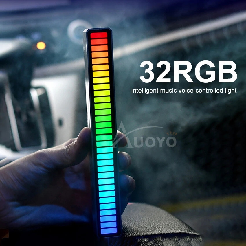 Led RGB Lights Bar Voice Control Synchronous Music Rhythm Light Charge For Bedroom Party Game Backlight Car Desktop Ambient Lamp
Led RGB Lights Bar Voice Control Synchronous Music Rhythm Light Charge For Bedroom Party Game Backlight Car Desktop Ambient Lamp