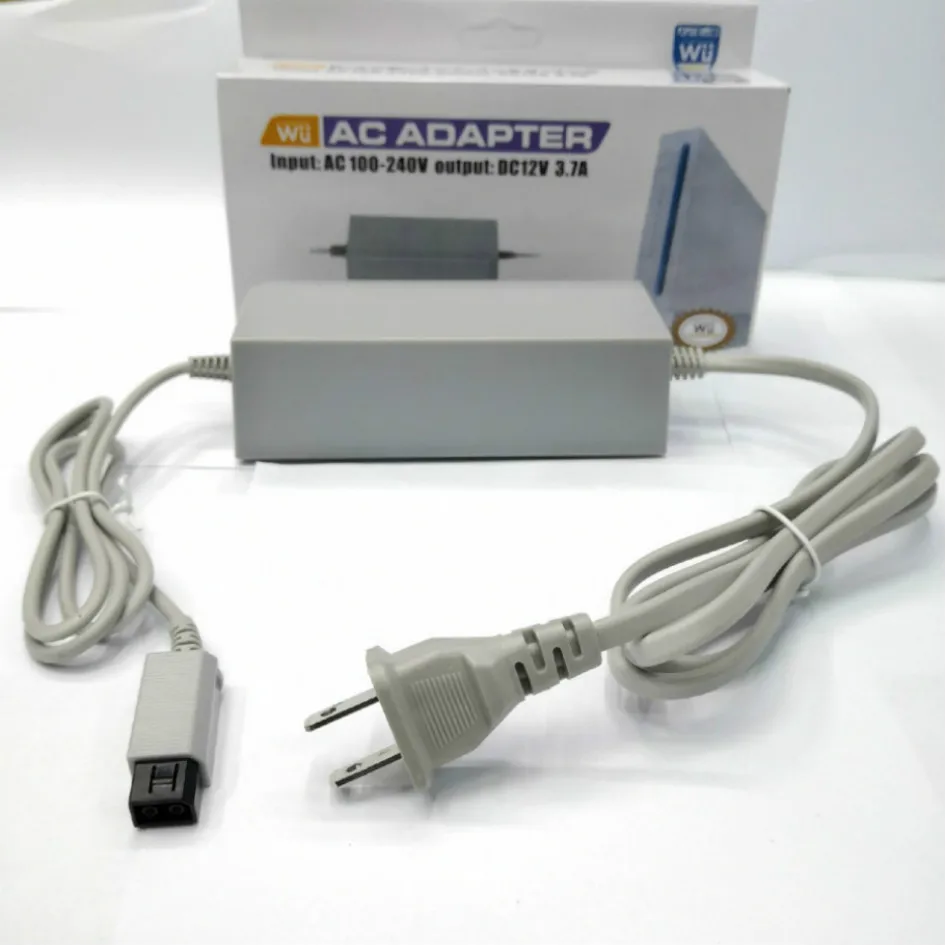 50pcs/lot EU/US Plug DC 12V 3.7A AC 100-240V Power Adapter Charger for Nintendo Wii Game Console Gaming Charging Station
50pcs/lot EU/US Plug DC 12V 3.7A AC 100-240V Power Adapter Charger for Nintendo Wii Game Console Gaming Charging Station
