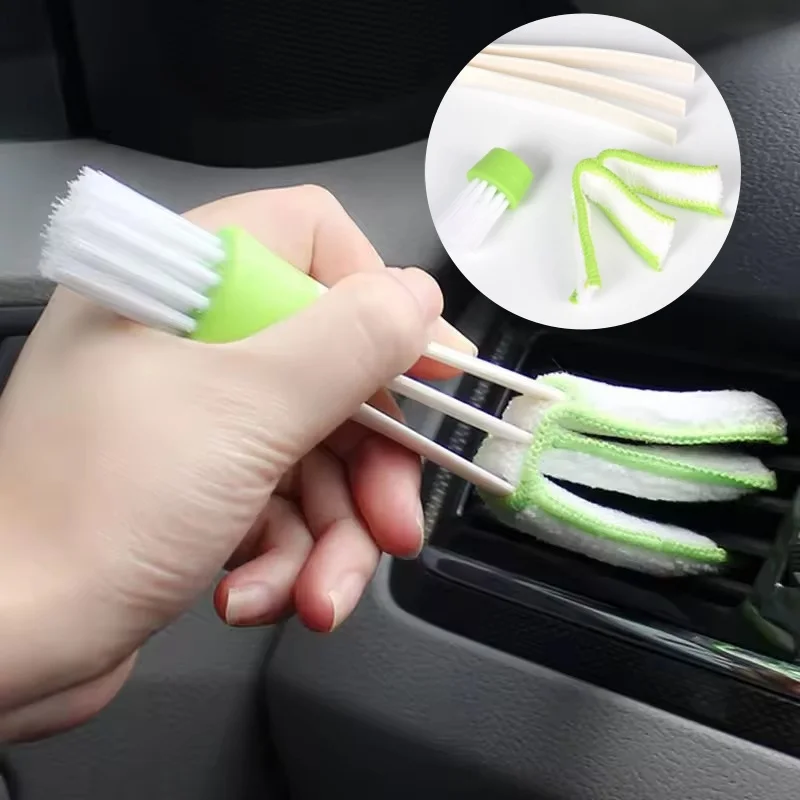 Mini Double-end Micro Fiber Vent Duster Removable Multifunction Car Air Vent Cleaner Portable Cleaning Brush Car Accessories
Mini Double-end Micro Fiber Vent Duster Removable Multifunction Car Air Vent Cleaner Portable Cleaning Brush Car Accessories