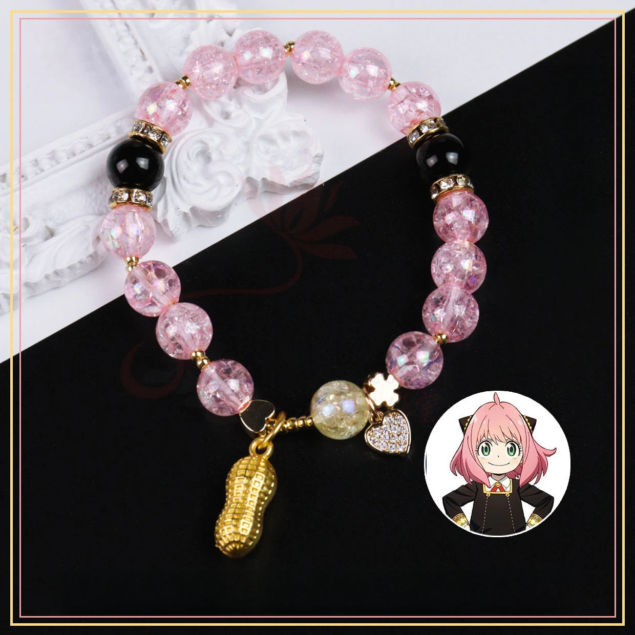 Anime SPY X FAMILY Bracelet Yor Forger Anya Forger Cute Cartoon Figure Bracelet for Women Men Cosplay Prop Gift
Anime SPY X FAMILY Bracelet Yor Forger Anya Forger Cute Cartoon Figure Bracelet for Women Men Cosplay Prop Gift