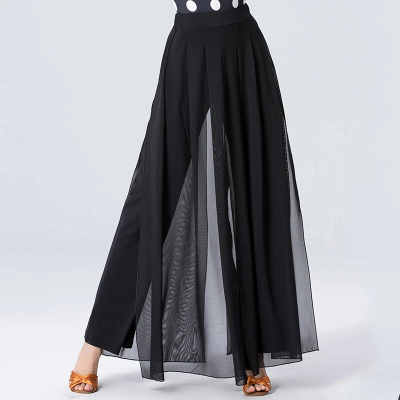 Latin Dance Pants For Women New Mesh Training Clothes Modern Dance Wide Leg Pants National Standard Dance Practice Wear DQL8642
Latin Dance Pants For Women New Mesh Training Clothes Modern Dance Wide Leg Pants National Standard Dance Practice Wear DQL8642