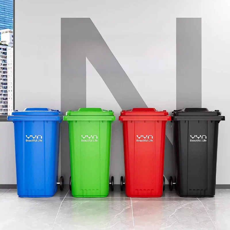 Large Capaci 240L Tra Can with Lid And Wheels Mobile Outdoor Waste Bin for Commercial Use And Garbage Collection
Large Capaci 240L Tra Can with Lid And Wheels Mobile Outdoor Waste Bin for Commercial Use And Garbage Collection