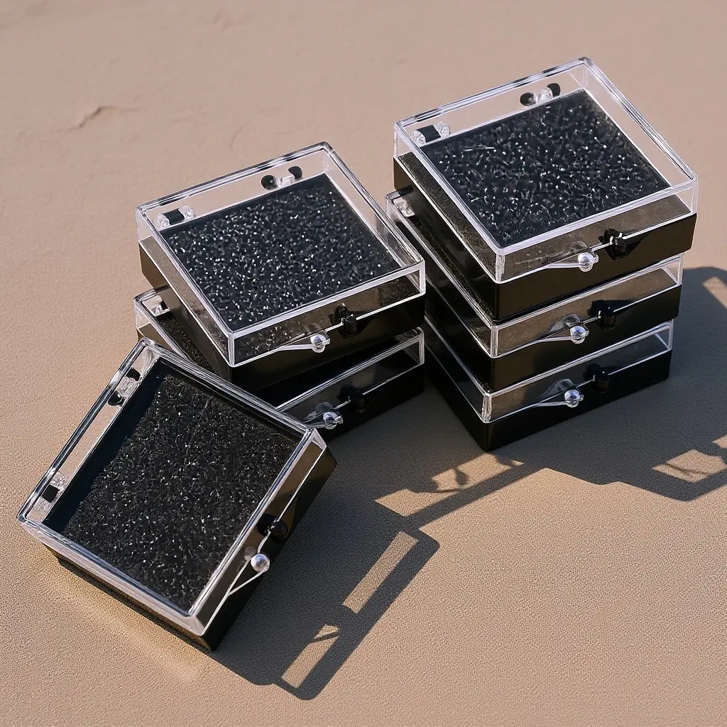 Набор из 6 шкатулок для значков и брошей: гладкий, элегантный футляр для хранения украшений, органайзер для булавок, защитный держатель для значков на лацкан, для домашнего использования
Набор из 6 шкатулок для значков и брошей: гладкий, элегантный футляр для хранения украшений, органайзер для булавок, защитный держатель для значков на лацкан, для домашнего использования