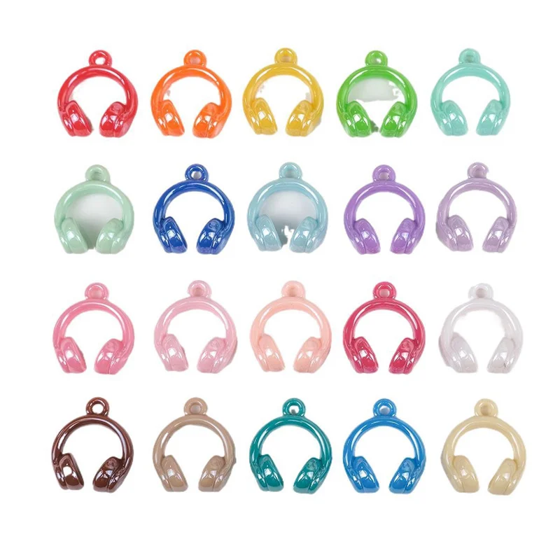 2026 Newest 100pcs/lot color pattern print cartoon Headphones shape acrylic beads diy jewelry garment hair accessory
2026 Newest 100pcs/lot color pattern print cartoon Headphones shape acrylic beads diy jewelry garment hair accessory