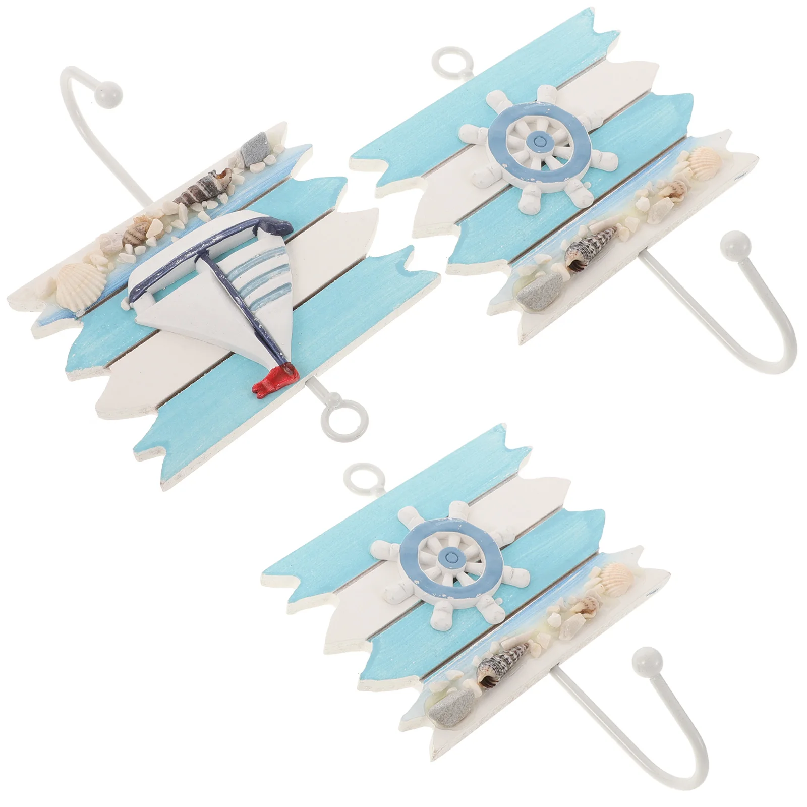 3 pcs Wall Coat Hooks Creative Hooks for Coats Keys Clothes Home Accessories Wall Ornaments Mediterranean Style Decor Bathroom
3 pcs Wall Coat Hooks Creative Hooks for Coats Keys Clothes Home Accessories Wall Ornaments Mediterranean Style Decor Bathroom