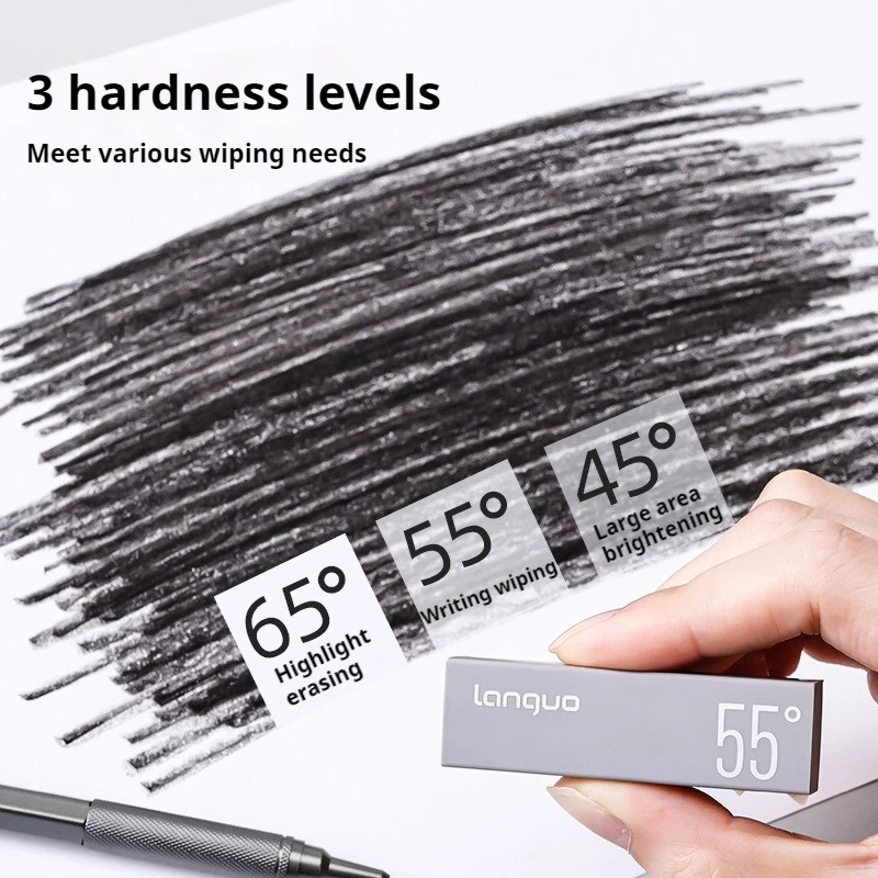 3Pcs/box Sketch Drawing Erasing 3 Hardness Students Rubber Erasers for Pencil Highlighting Stationery Office School Art Supplies
3Pcs/box Sketch Drawing Erasing 3 Hardness Students Rubber Erasers for Pencil Highlighting Stationery Office School Art Supplies