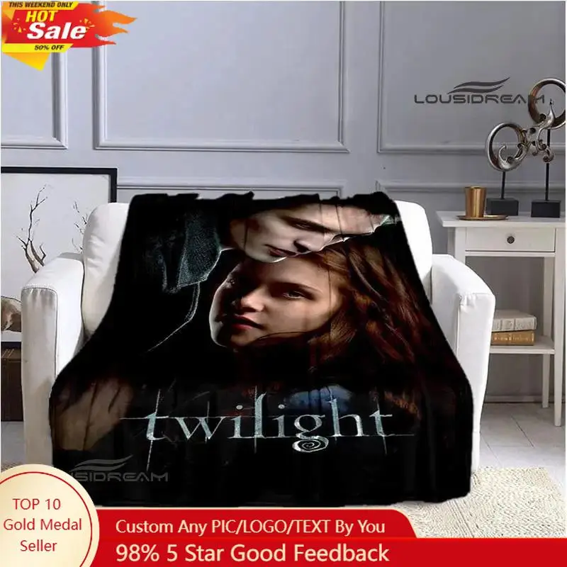 The Twilight Saga Printing blanket Children's Warm blanket Framine Soft Comfortable Home Travel Born Birthday Custom blankets
The Twilight Saga Printing blanket Children's Warm blanket Framine Soft Comfortable Home Travel Born Birthday Custom blankets