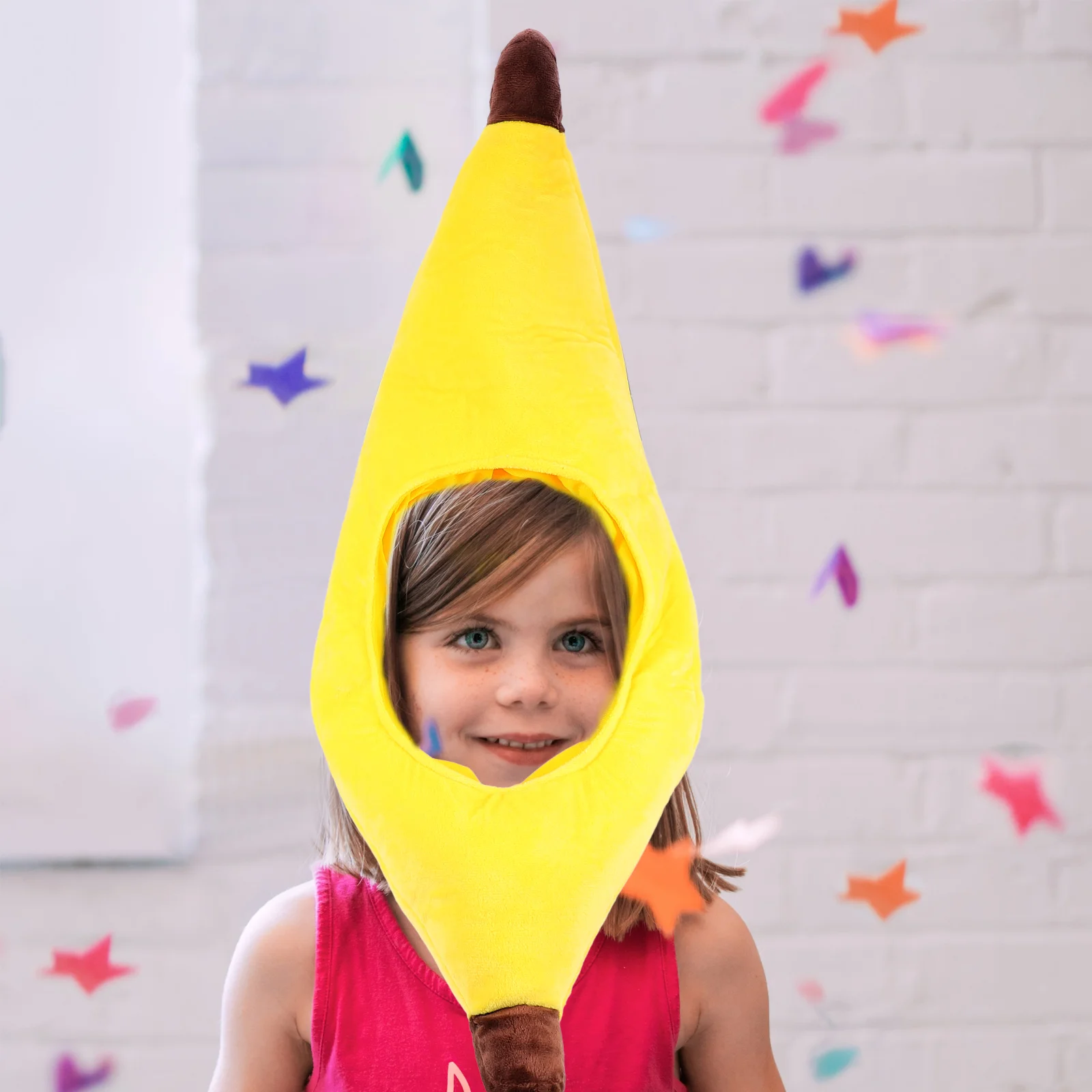 Banana Headgear Party Hat Funny Shape Novelty Costume Headdress Decorative Hats for Men
Banana Headgear Party Hat Funny Shape Novelty Costume Headdress Decorative Hats for Men