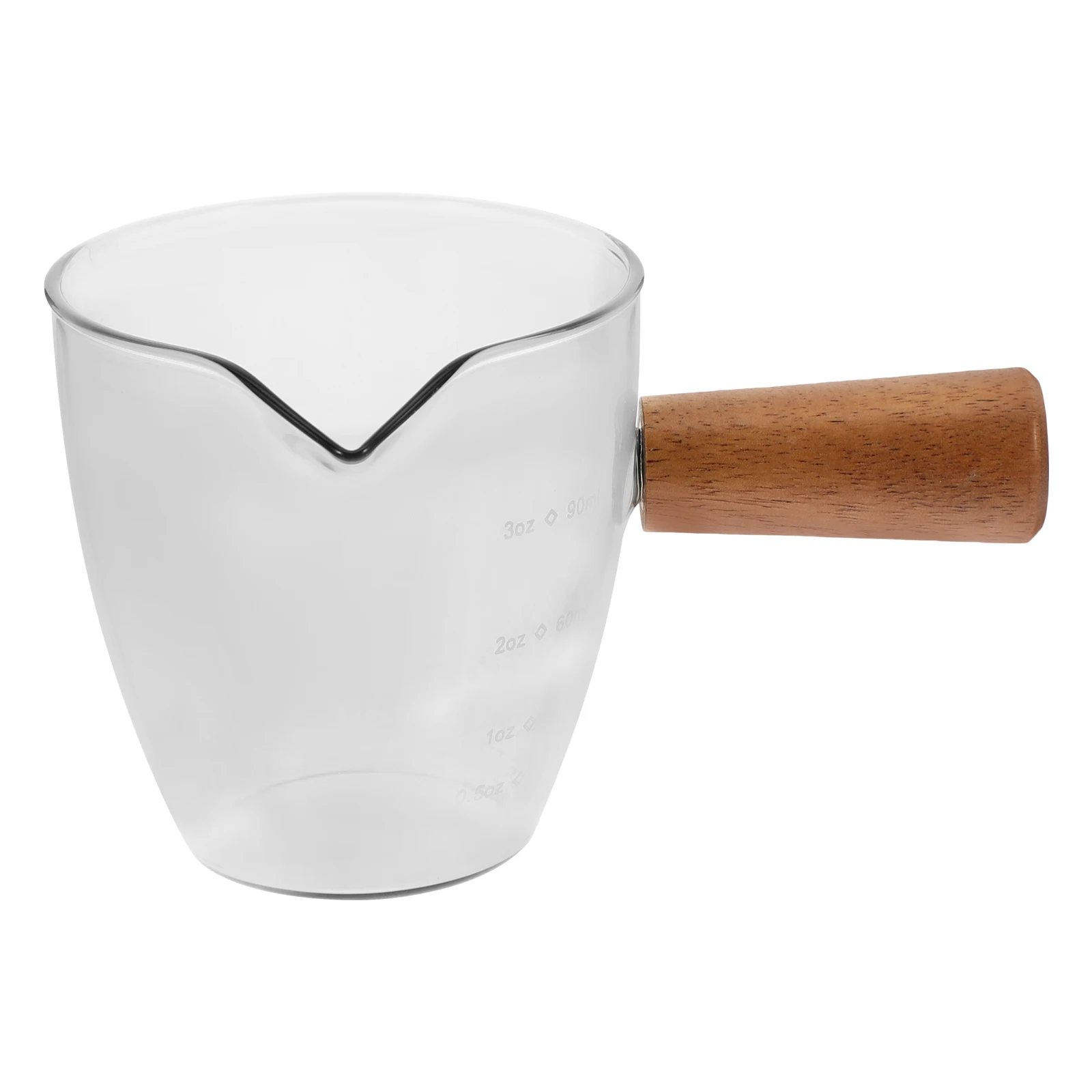 Mini Milk Jug 90ml Grey Matte Single Spout Padauk Wood Handle Glass Pitcher Creamer Mini Pouring Cup Kitchen Barbecue Party
Mini Milk Jug 90ml Grey Matte Single Spout Padauk Wood Handle Glass Pitcher Creamer Mini Pouring Cup Kitchen Barbecue Party