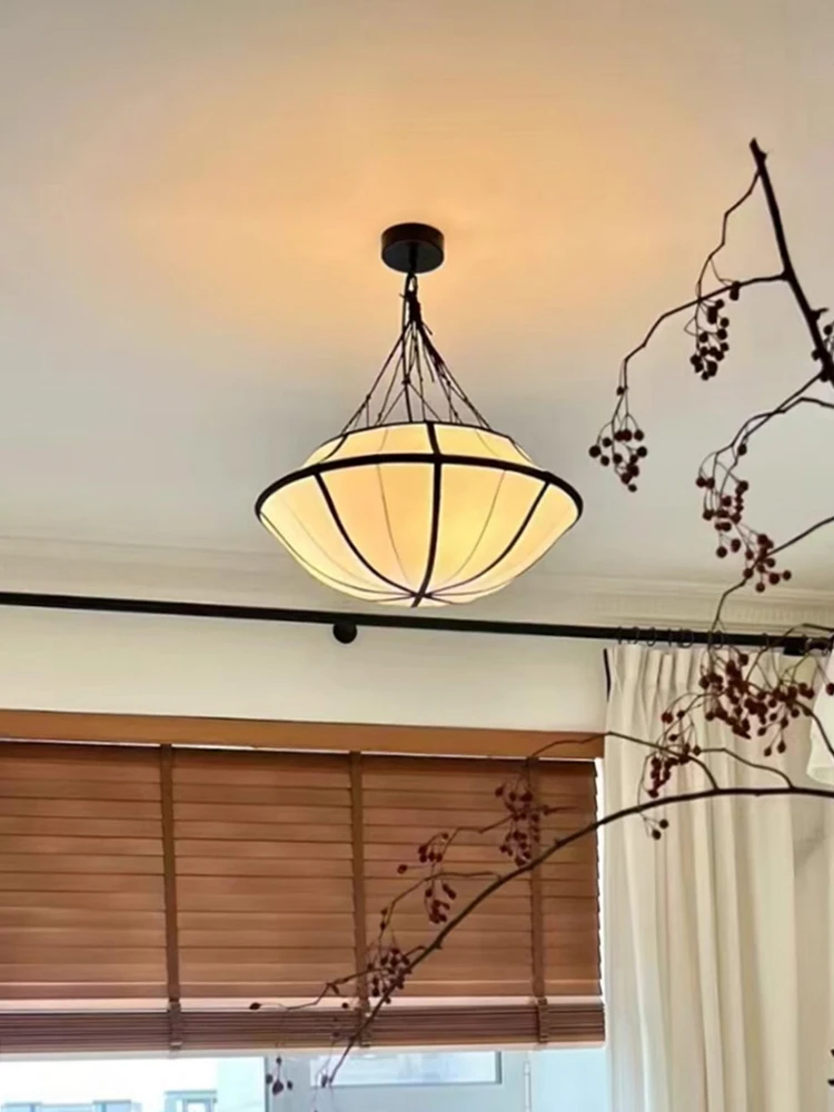 Modern American Minimalism Fabric Chandelier Living Dining Bedroom Nordic Decoration Home Pendant Light Indoor Lighting Fixtures
Modern American Minimalism Fabric Chandelier Living Dining Bedroom Nordic Decoration Home Pendant Light Indoor Lighting Fixtures