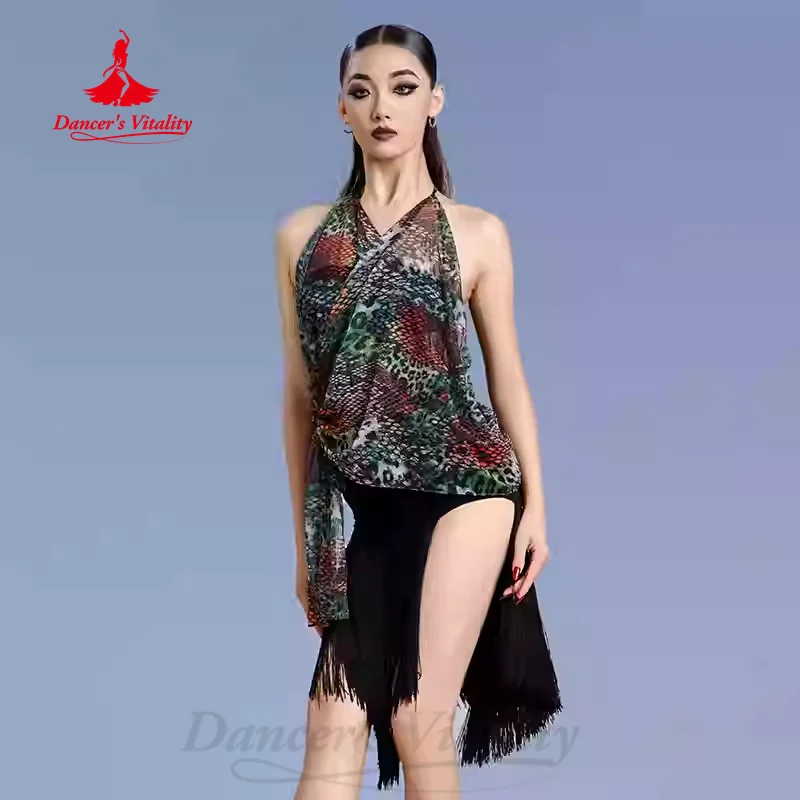 Latin Dance Costumes Sexy Backless Top+tassel Short Skirt 2pcs Adult Women Tango Cha Cha Samba Professional Practice Outfit
Latin Dance Costumes Sexy Backless Top+tassel Short Skirt 2pcs Adult Women Tango Cha Cha Samba Professional Practice Outfit