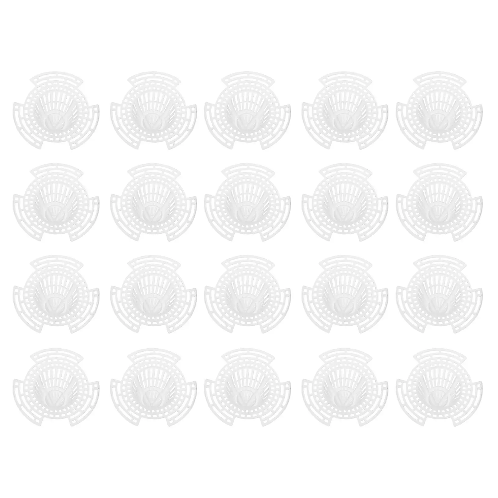 20 Pcs Flowerpot Pads High Quality Plastic Durable Cone Design Mesh Pad for Pot Grid Mat Leakage Prevention Garden
20 Pcs Flowerpot Pads High Quality Plastic Durable Cone Design Mesh Pad for Pot Grid Mat Leakage Prevention Garden