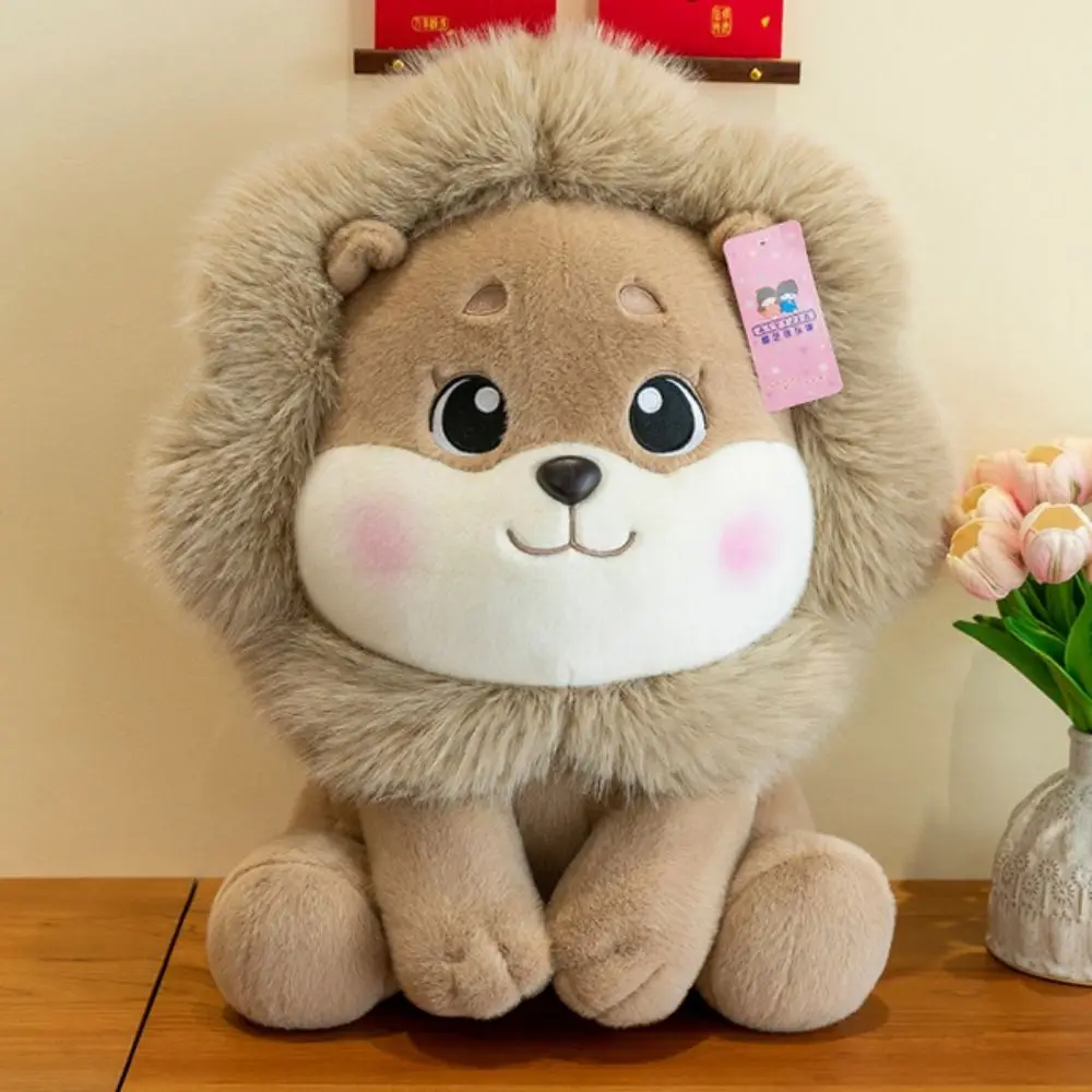 PP Cotton Lion Plush Toys Fluffy Soft Stuffed Lifelike Lion Doll Cartoon Ins Forest Animals Stuffed Doll Children Girl
PP Cotton Lion Plush Toys Fluffy Soft Stuffed Lifelike Lion Doll Cartoon Ins Forest Animals Stuffed Doll Children Girl